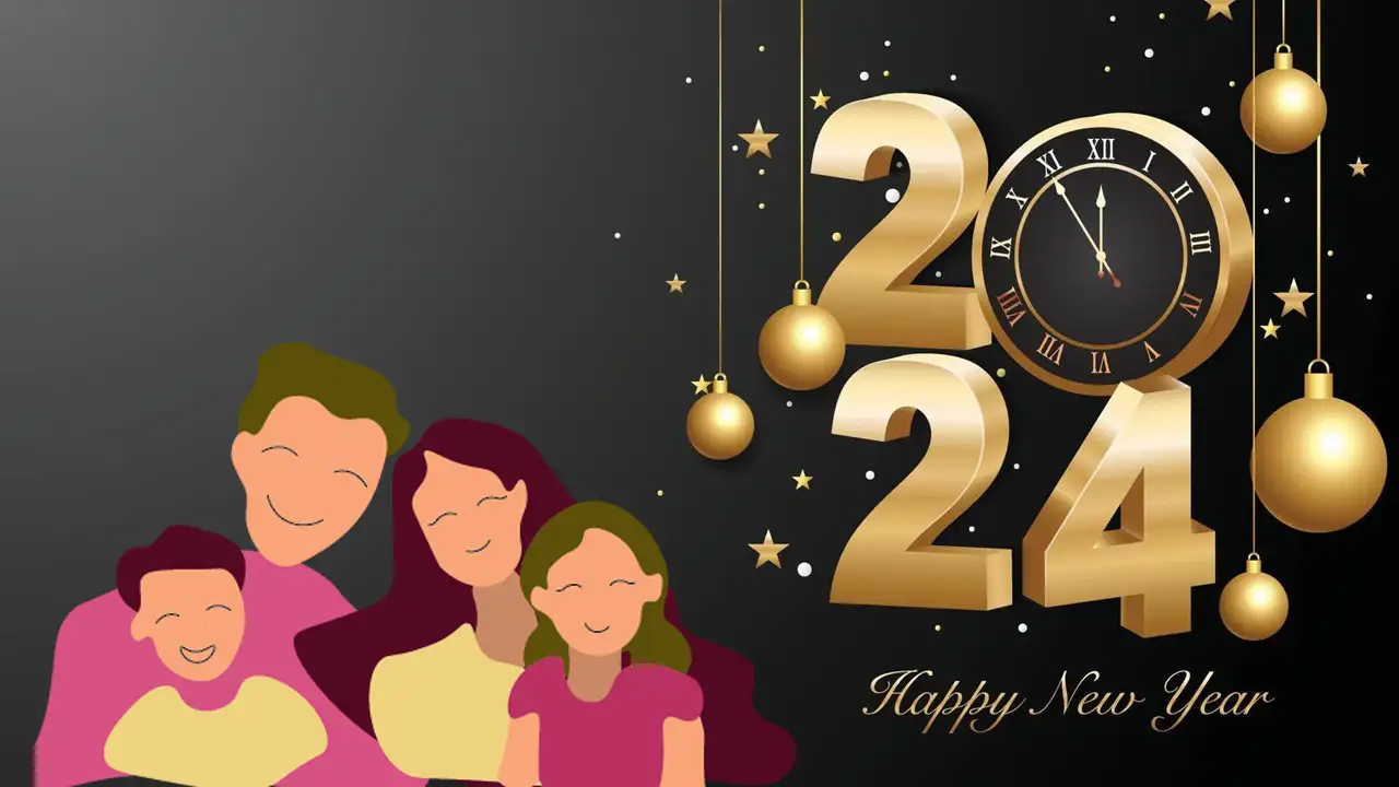 New Year Captions 2024 for Family Picture (Facebook, Instagram, WhatsApp)