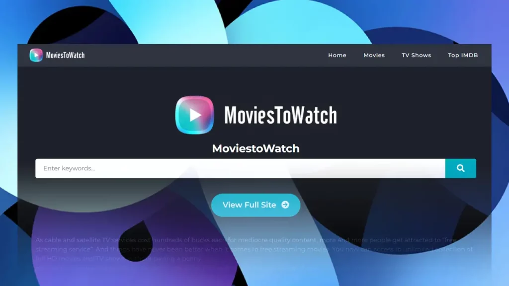 Moviestowatch.tv isn't Working