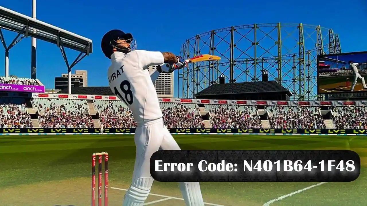 Cricket 24 Error Code N401B64-1F48