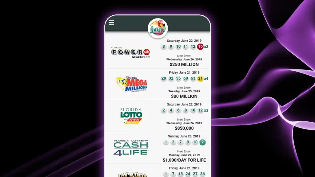 florida lottery app not working