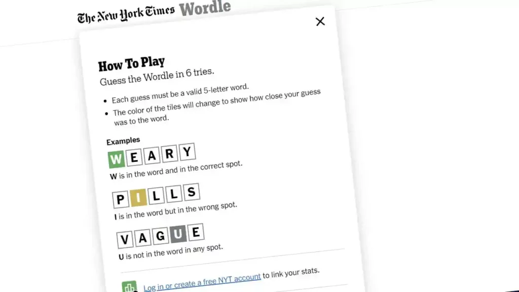 ny times wordle not working