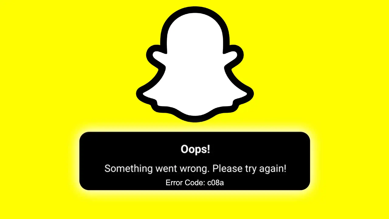 Snapchat Error Code c08a