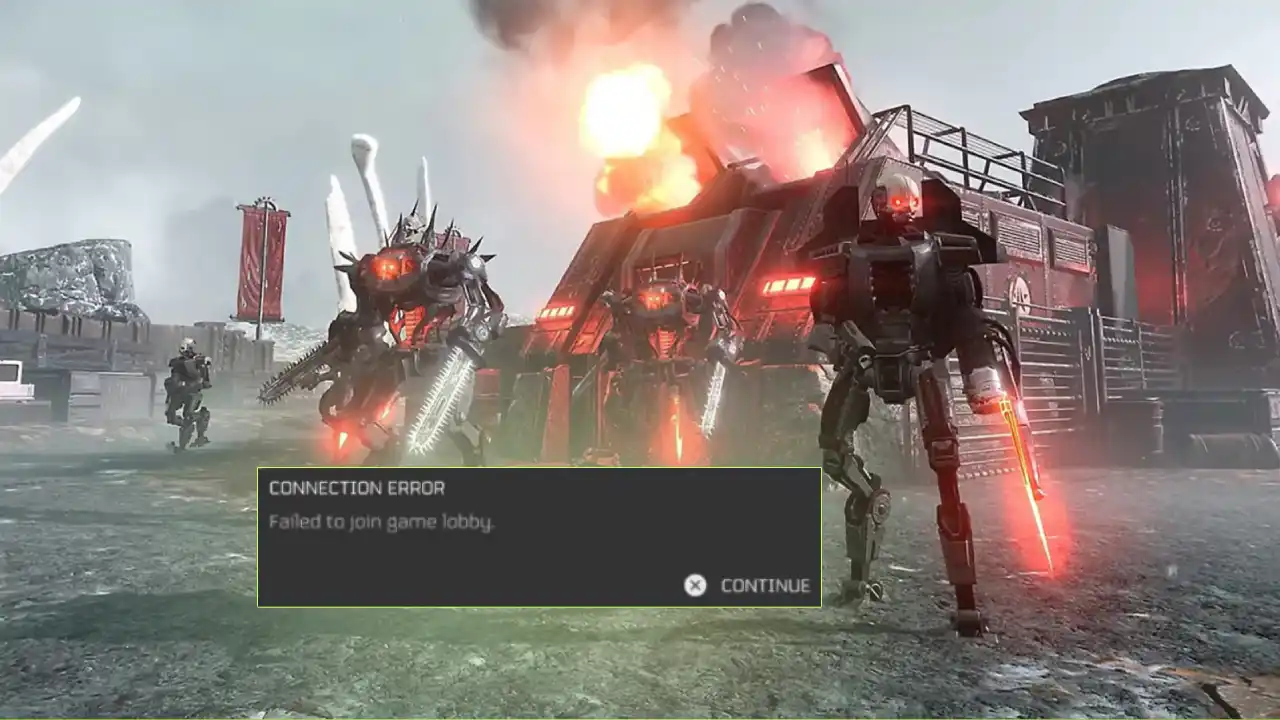 Helldivers 2 Connection Error Failed to Join Game Lobby