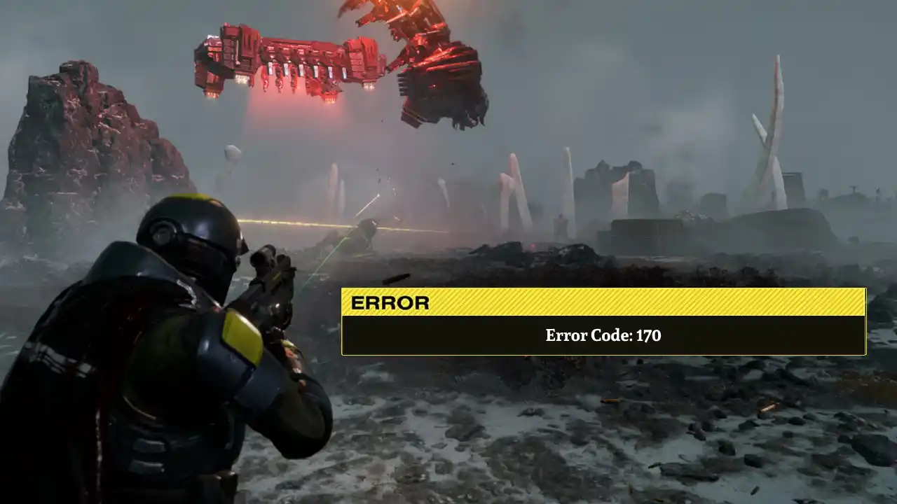 Helldivers 2 Error Code 170